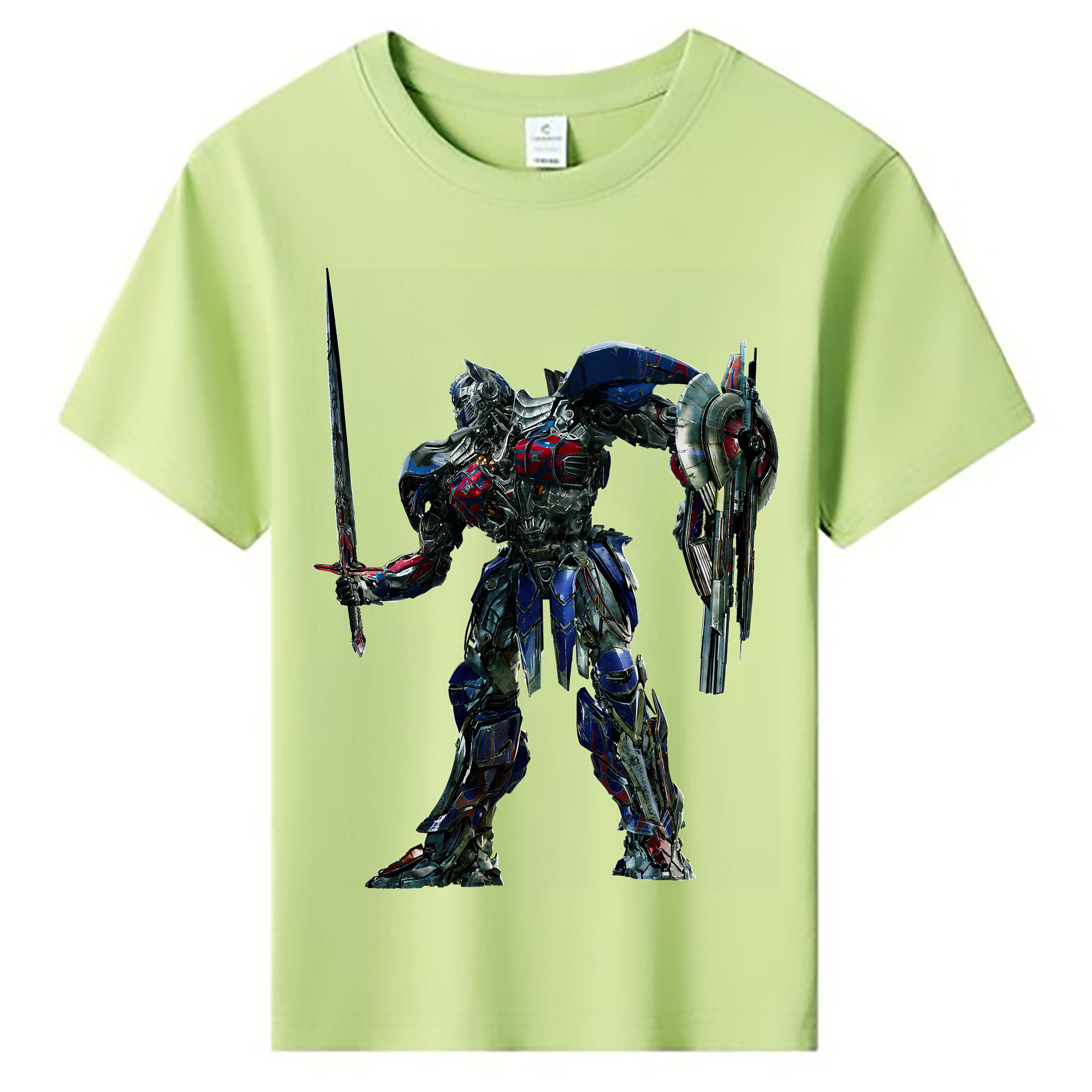 （画像用） Transformers トランスフォーマー 綿100％キッズTシャツ（フロントプリント）